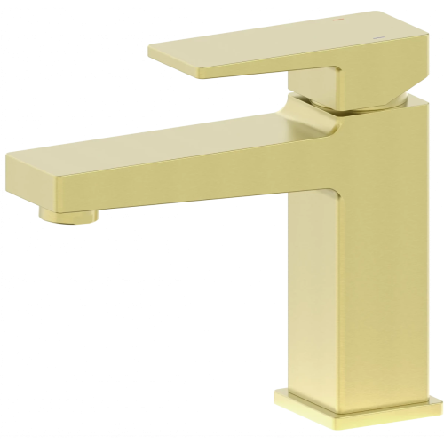 Смеситель Wonzon & Woghand Cube 2.0 WW-88018068-BG на раковину золото