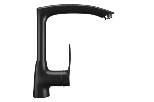 Смеситель для кухни Ulgran Classic U-005-344 на мойку черный
