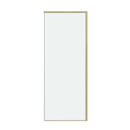 Боковая стенка Grossman Galaxy 200.K33.01.100.32.00 100х195 стекло прозрачное профиль золото