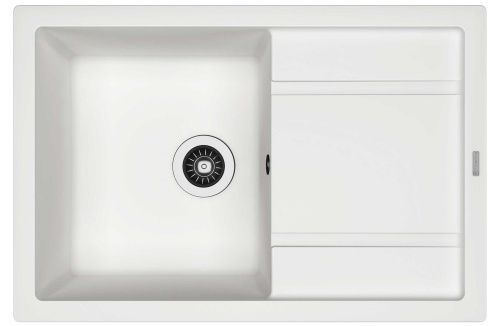 Кухонная мойка Florentina Липси 760 20.160.D0760.201 75х50 цвет белый поверхность матовая