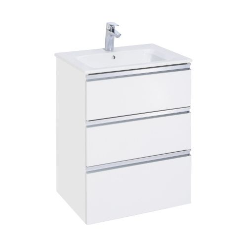 Тумба под раковину Roca THE GAP A857404806 60х50 подвесная цвет белый