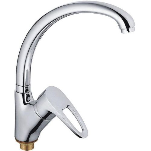 Смеситель для кухни Haiba HB65 HB4165-2 на мойку хром