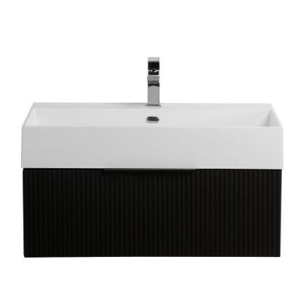 Тумба под раковину Cezares PREMIUM 55417 70х40 подвесная цвет черный