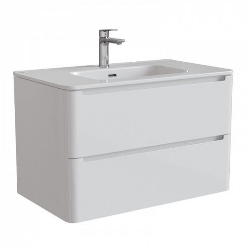 Тумба с раковиной Iddis Edifice EDI80W0i95K 80х50 подвесная цвет белый