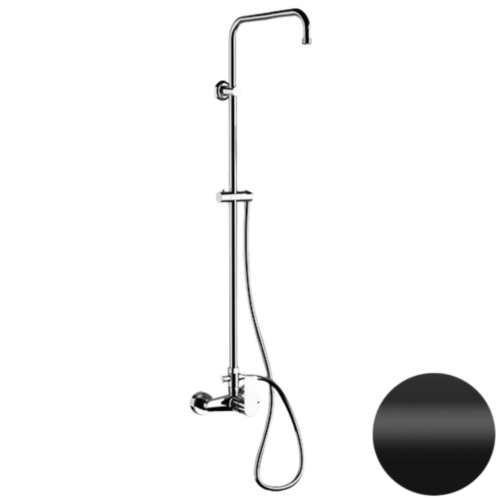 Душевая стойка Remer Energy EY37ASSDNO настенная цвет черный