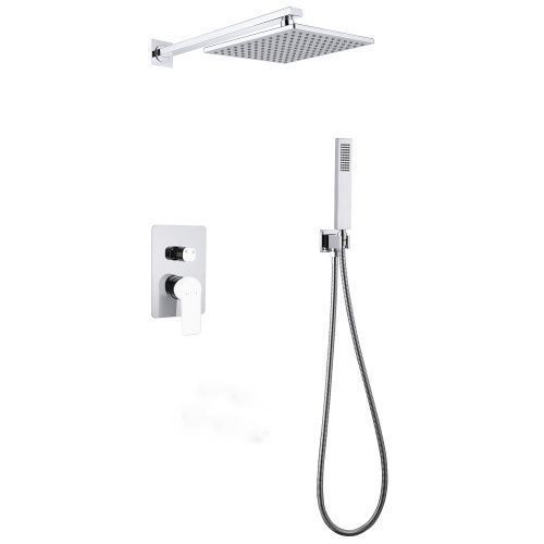 Душевая система Abber AF8018W встраиваемая в стену цвет белый