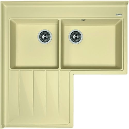 Кухонная мойка Florentina Адрия 20.380.L0960.202 95х95 цвет бежевый поверхность матовая