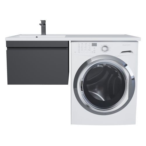 Тумба с раковиной Uperwood Magenta 51930205155 120х50 цвет черный