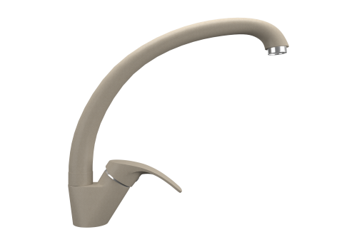 Смеситель для кухни Ulgran Quartz UQ-007-03 на мойку бежевый