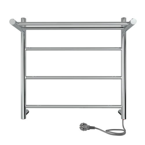 Полотенцесушитель электрический Indigo LINE с полкой LСLE50-50PR 55х50 хром