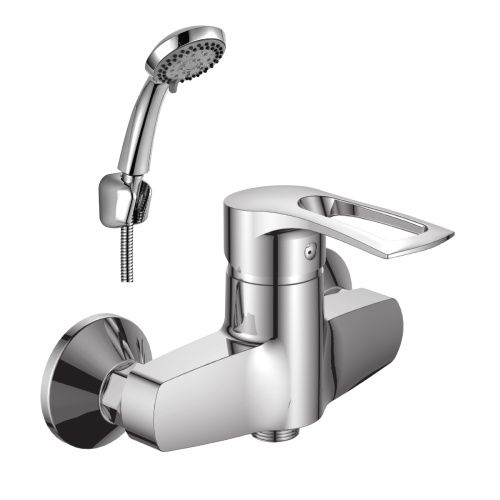Смеситель для душа Rossinka T T40-41 настенный хром