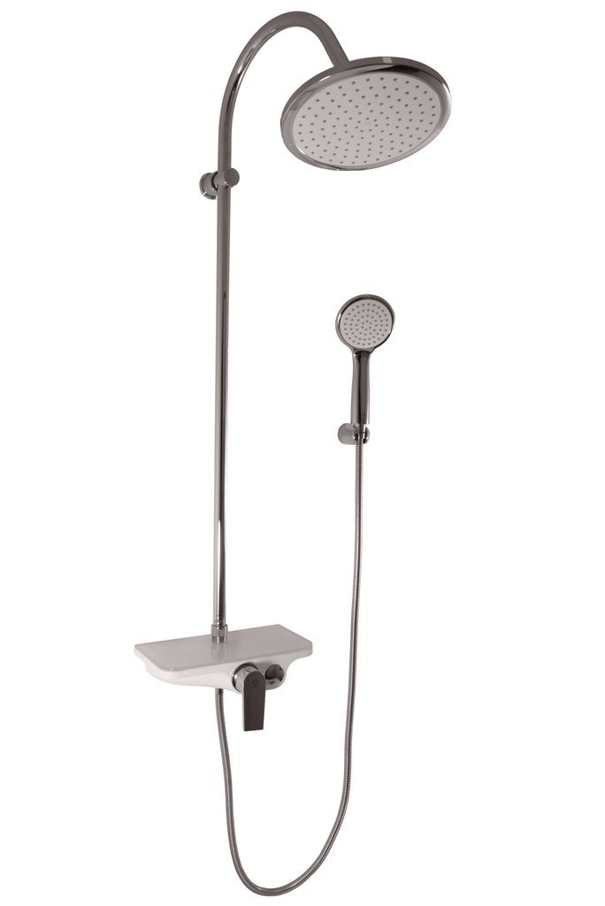 Смеситель для душа RavSlezak MURRAY MU182.5/3 настенный белый