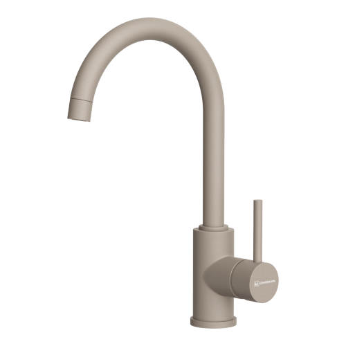 Смеситель для кухни Omoikiri Shinagawa 4974110 на мойку бежевый