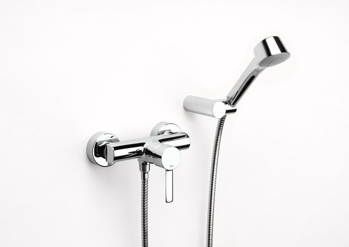 Душевой гарнитур Roca Targa 7.5A20.6.0C0.2 настенный хром