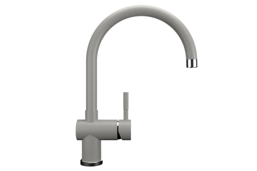 Смеситель для кухни Ulgran Classic U-021-310 на мойку серый