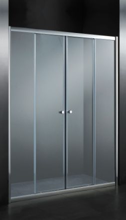 Душевая дверь Cezares ANIMA ANIMA-W-BF-2-170-P-Cr 170х195 стекло рифленое профиль хром