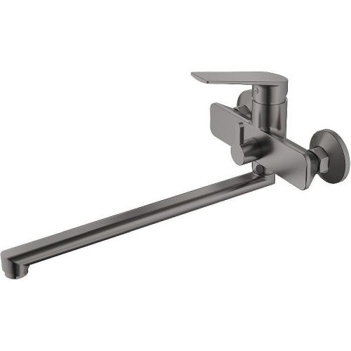 Смеситель для ванны и душа Haiba HB533-3 HB22533-3 настенный серый