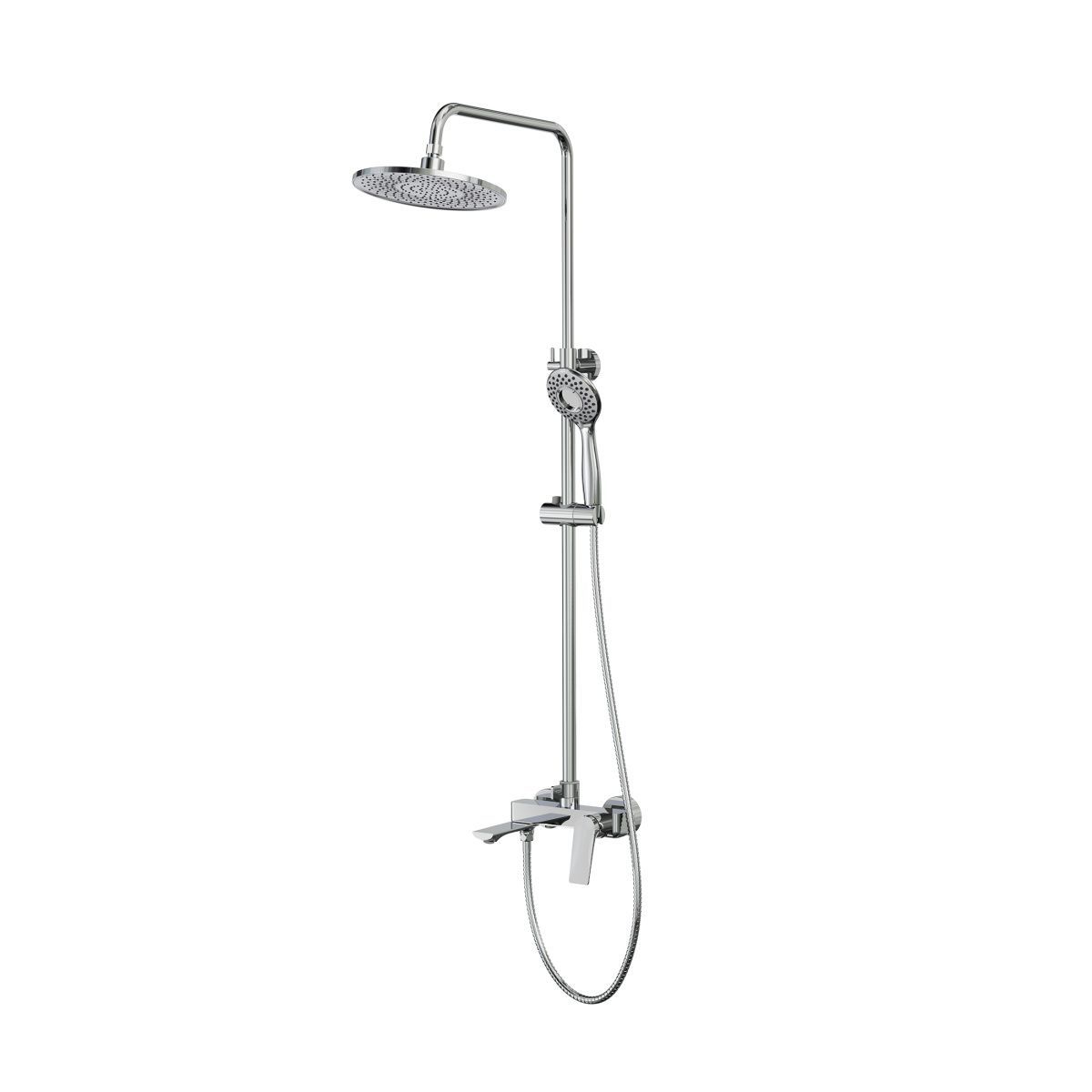 Душевая стойка Tokito Rain TOK-RAI-1017 настенная цвет хром