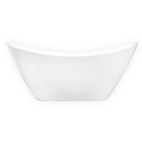 Ванна акриловая Azario MELADO AZ-6107-18W 180х75 отдельностоящая овальная с ножками