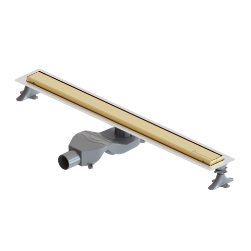 Душевой лоток Boheme Premium Linear 982-80-G 80х5 золото