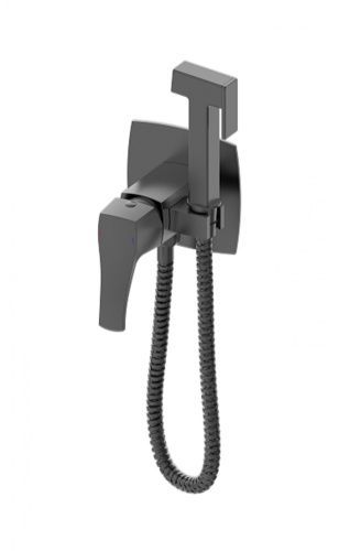 Смеситель для ванны и душа Wonzon & Woghand FLEX WW-88829072-BGM встраиваемый в стену графит