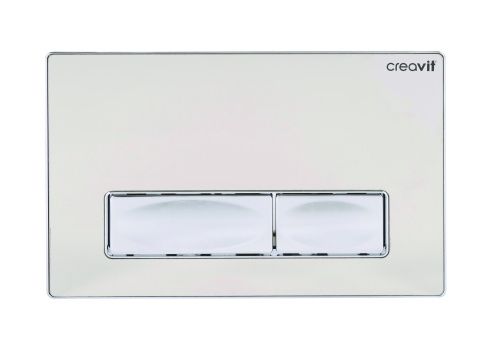 Клавиша смыва механическая Creavit GP4004.00 цвет хром