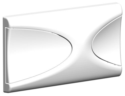 Клавиша смыва механическая Schwab Targa 5 508 510 цвет хром