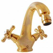 Смеситель RavSlezak MORAVA RETRO MK143.5KZ на биде золото