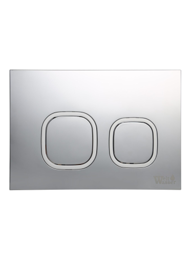 Клавиша смыва механическая WeltWasser WW INS 10000005986 цвет хром