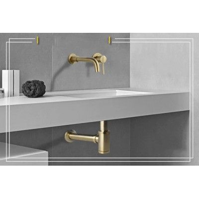 Сифон для раковины CeramaLux RD016 бронза - фото 2