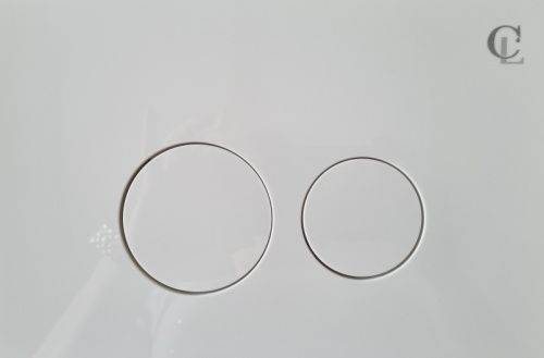 Клавиша смыва механическая CeramaLux DC/1-014 цвет белый