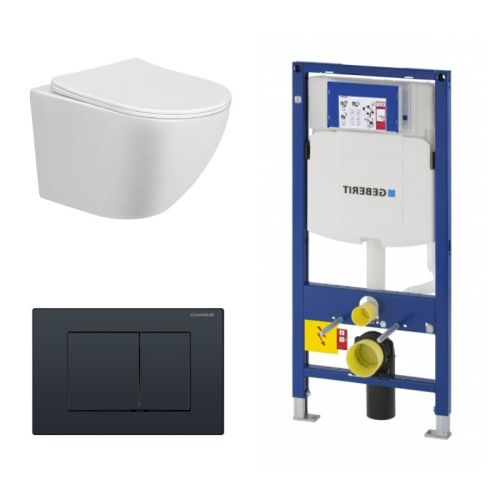 Сет унитаз + инсталляция + кнопка 111.300.00.5+FP.310.DW.01+AM25010