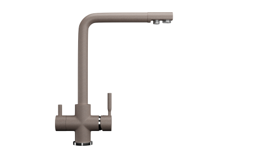 Смеситель для кухни Ulgran Classic U-016-302 на мойку бежевый