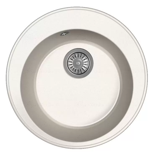 Кухонная мойка Dr.Gans Пион 25.130.B0480.401 50х50 цвет белый поверхность матовая