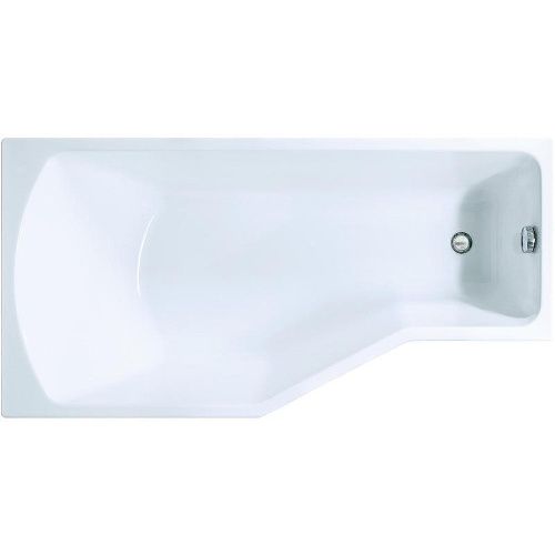 Ванна акриловая 1MarKa Convey 01кон1575л 150х75 пристенная асимметричная без ножек