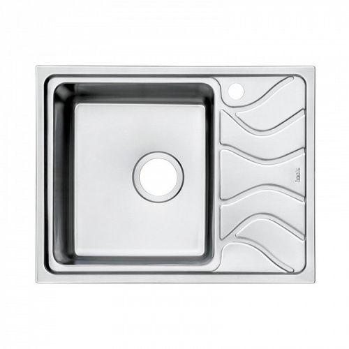 Кухонная мойка Iddis Reeva REE61SLi77 60х50 цвет хром поверхность глянцевая