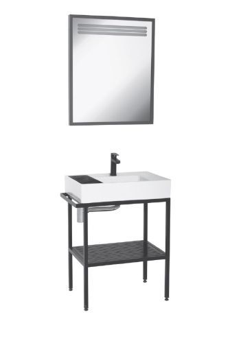 Зеркало Creavit Arya AR065-A.SS 80х70