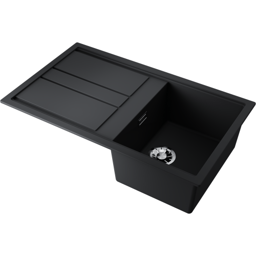 Кухонная мойка Omoikiri Kitagawa 86 4993808 85х50 цвет серый