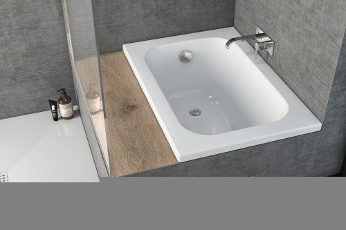 Ванна акриловая Kolpa-San MINI 945547 100х70 пристенная прямоугольная без каркаса