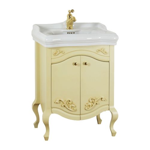 Тумба под раковину Migliore IMPERO 25966 60х50 напольная цвет бежевый