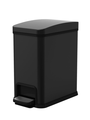 Ведро мусорное педальное WeltWasser WW TOBER BL 8L (10000003982)