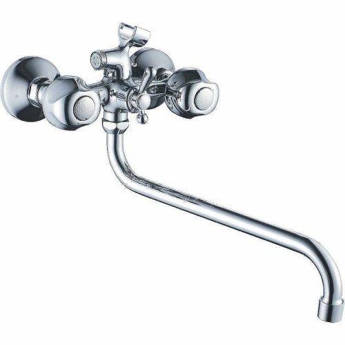 Смеситель для ванны и душа Haiba HB2226 настенный хром