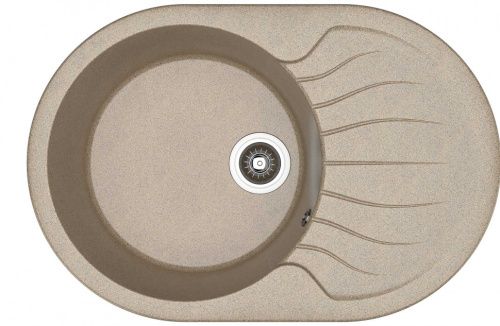 Кухонная мойка Dr.Gans Берта 760 25.040.C0760.405 75х50 цвет бежевый поверхность матовая