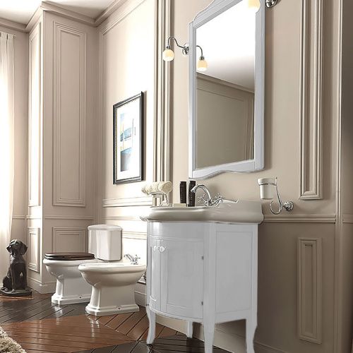 Тумба под раковину Kerasan Retro 734930 70х50 напольная цвет белый