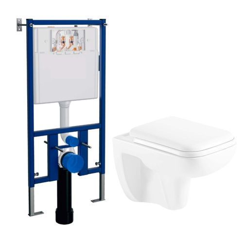 Комплект унитаз с инсталляцией  Loranto  4501+AZ-2005