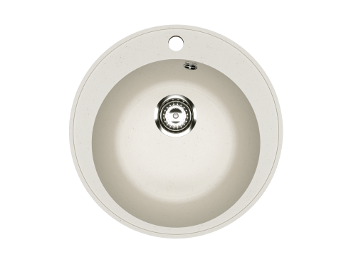 Кухонная мойка Uperwood ECON UPD-405 4910201227 50х50 цвет белый поверхность матовая