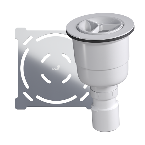 Сифон для душевого поддона RGW 502402000-01 хром