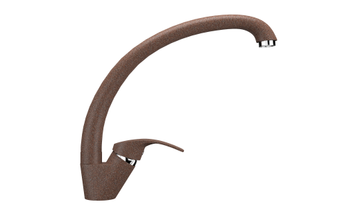 Смеситель для кухни Ulgran Classic U-007-307 на мойку оранжевый