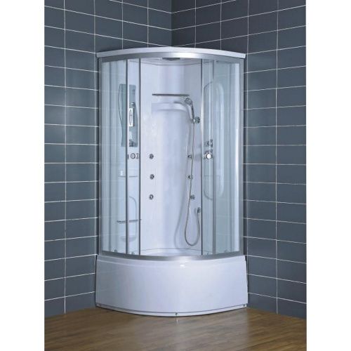 Душевая кабина Loranto CS-002 CS-002 100*100 100х100 четверть круга с крышей ориентация универсальная