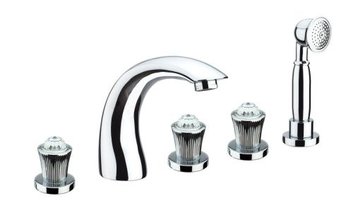 Смеситель Fiore Venere Sky 13OO0608 на борт ванны золото